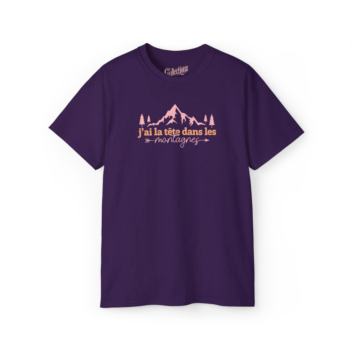 #camping - T-Shirt - T-Shirt - La tête dans les montagnes