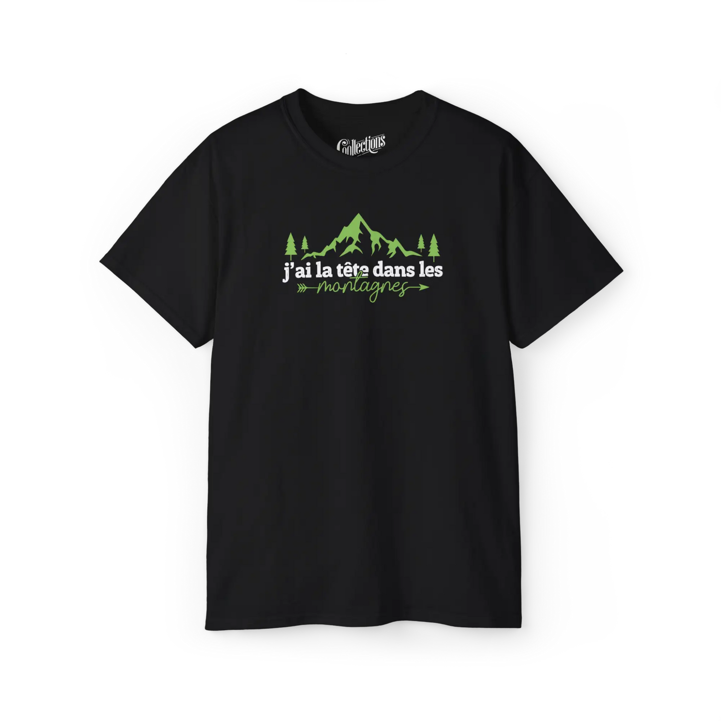 #camping - T-Shirt - T-Shirt - La tête dans les montagnes