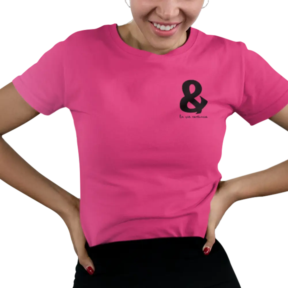 Mot pour Mot - T-Shirt - T-shirt - & La vie continue