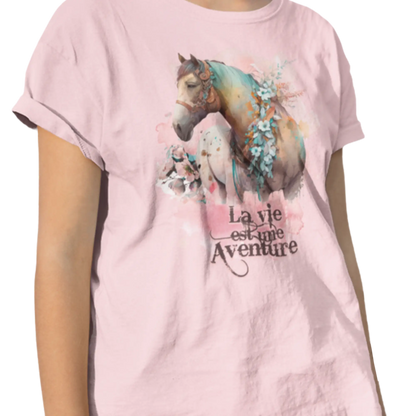 Rodéo Moderne - T-Shirt - T-shirt - La vie est une aventure