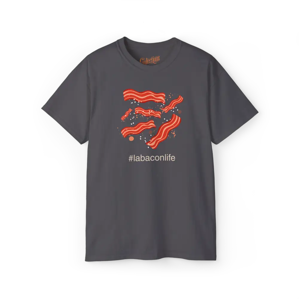 Local D’abord - T-Shirt - T-shirt - #labaconlife - Charbon / S / M