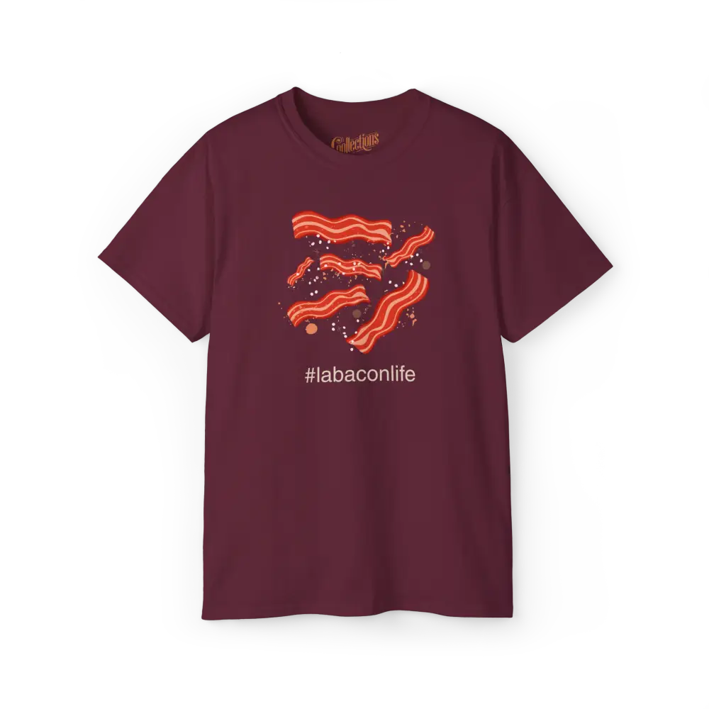 Local D’abord - T-Shirt - T-shirt - #labaconlife - Marron / S / M