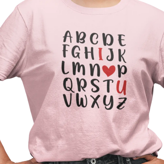 Saint-Valentin - T-Shirt - T-shirt - L’ABC de l’amour