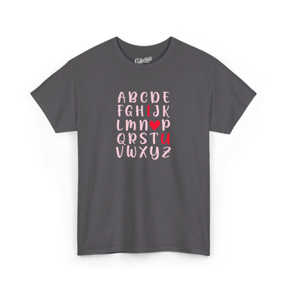 Saint-Valentin - T-Shirt - T-shirt - L’ABC de l’amour