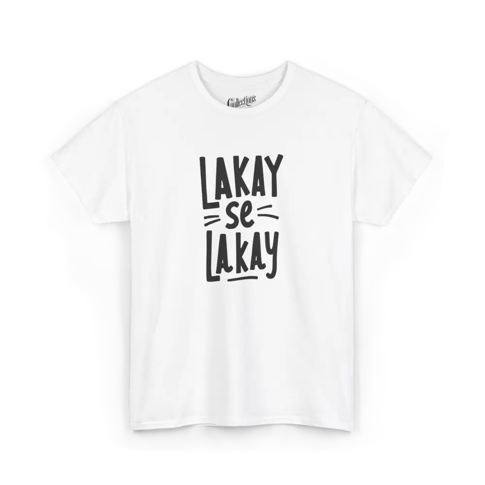 Créolofolie - T-Shirt - T-shirt - Lakay Se Lakay - Blanc / S / M