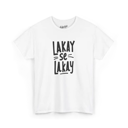 Créolofolie - T-Shirt - T-shirt - Lakay Se Lakay - Blanc / S / M