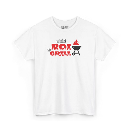 Pour Papa - T-Shirt - T-shirt - Le roi du grill - Blanc / S / M