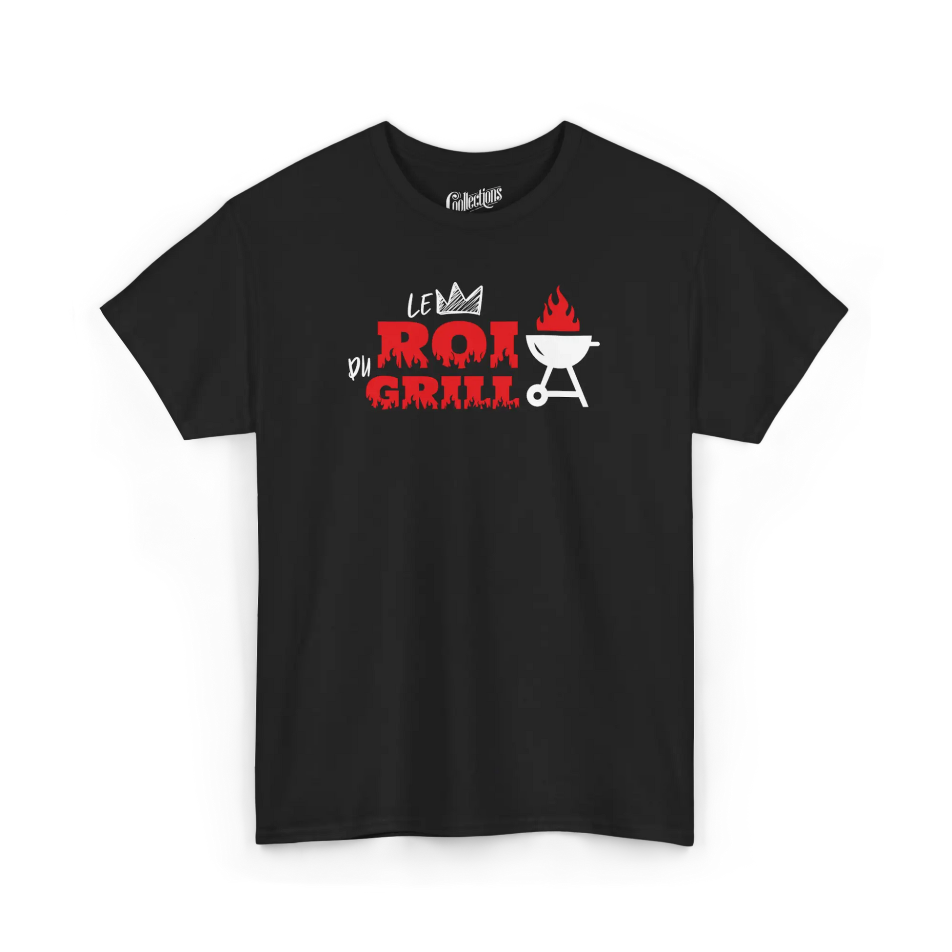 Pour Papa - T-Shirt - T-shirt - Le roi du grill - Noir / S / M