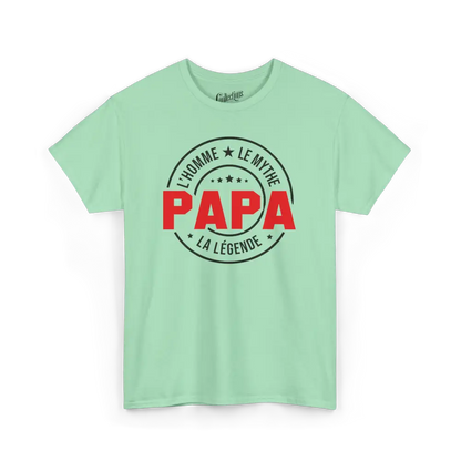 Pour Papa - T-Shirt - T-shirt - L’homme le Mythe la légende PAPA - Menthe / S / M
