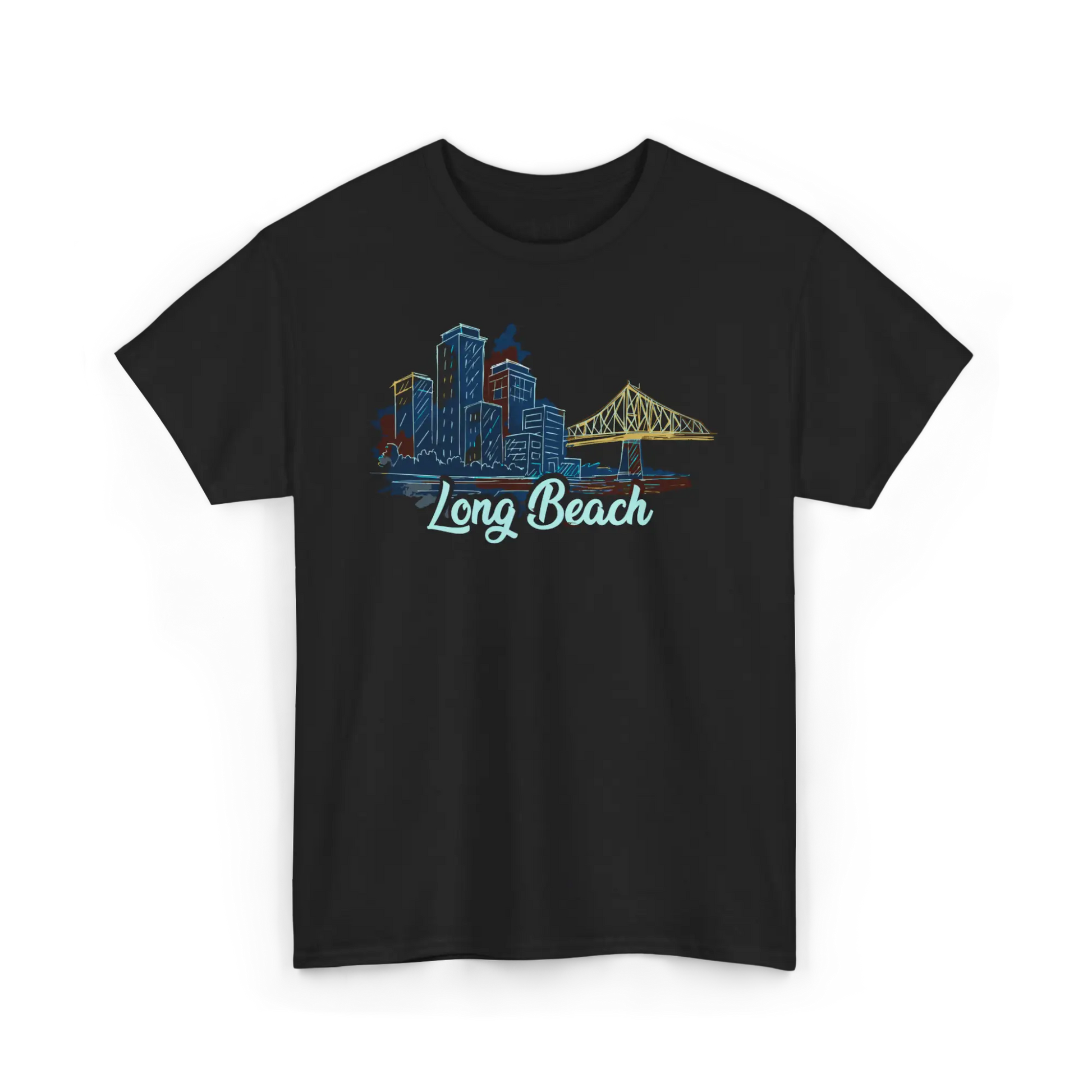 Local D’abord - T-Shirt - T-shirt - Long Beach - Longueuil illustré