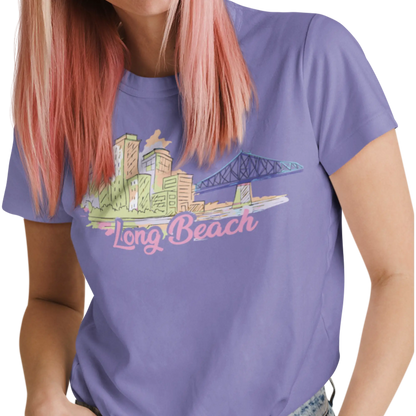 Local D’abord - T-Shirt - T-shirt - Long Beach - Longueuil illustré