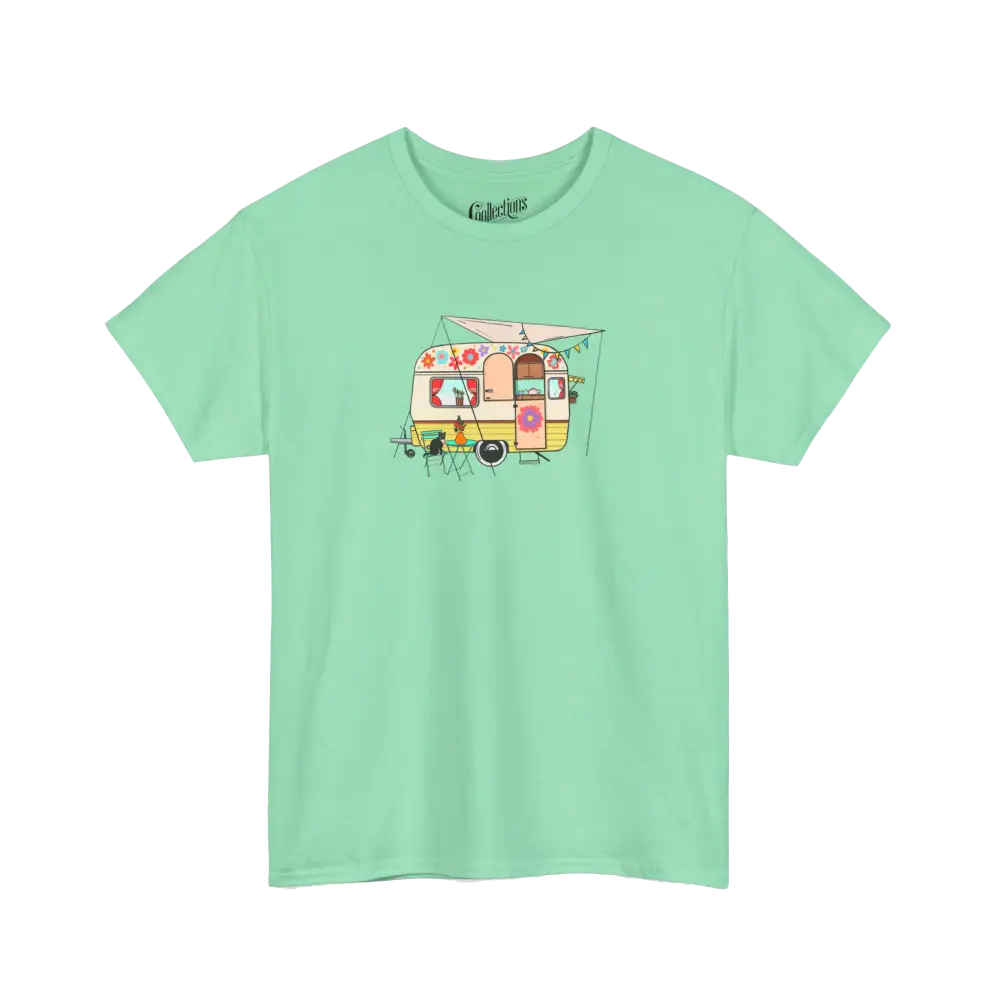 #camping - T-Shirt - T-shirt - Ma roulotte rétro