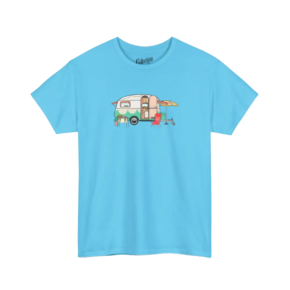 #camping - T-Shirt - T-shirt - Ma roulotte rétro