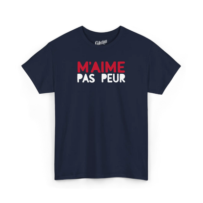 Vie d’Phoqué - T-Shirt - T-shirt – M’aime Pas Peur - Marine / S / M