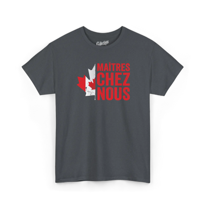 Local D’abord - T-Shirt - T-shirt - Maîtres Chez Nous - Tweed / S / M