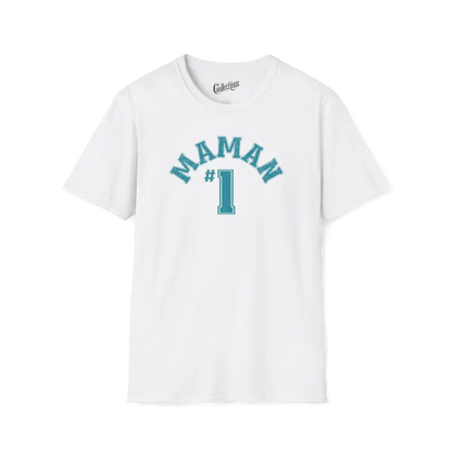 Pour Maman - T-Shirt - T-shirt - Maman #1 - Blanc / S / M
