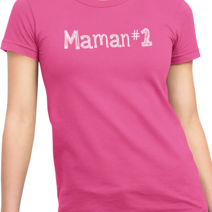 Famille et Cie - T-Shirt semi-ajusté - T-shirt - Maman #1
