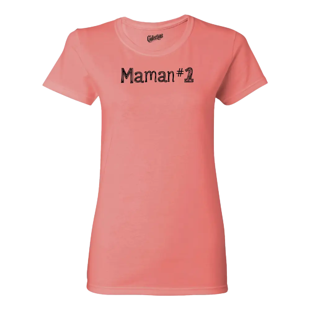 Famille et Cie - T-Shirt semi-ajusté - T-shirt - Maman #1