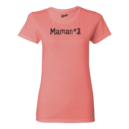 Famille et Cie - T-Shirt semi-ajusté - T-shirt - Maman #1