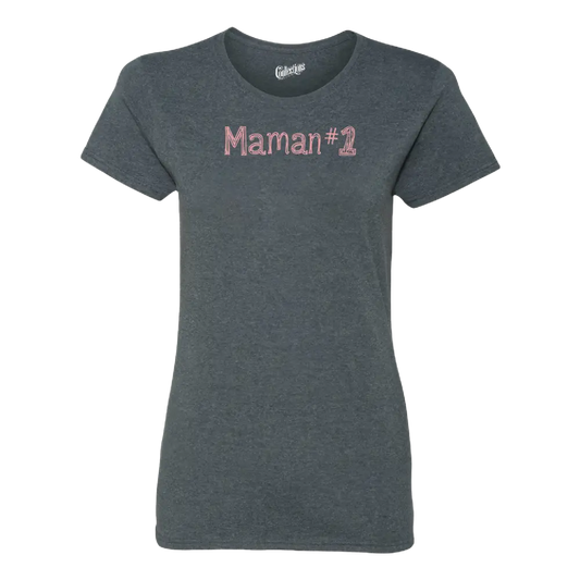 Famille et Cie - T-Shirt semi-ajusté - T-shirt - Maman #1