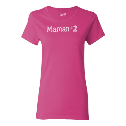 Famille et Cie - T-Shirt semi-ajusté - T-shirt - Maman #1