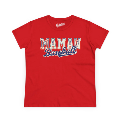 Famille et Cie - T-Shirt - T-shirt - Maman Baseball