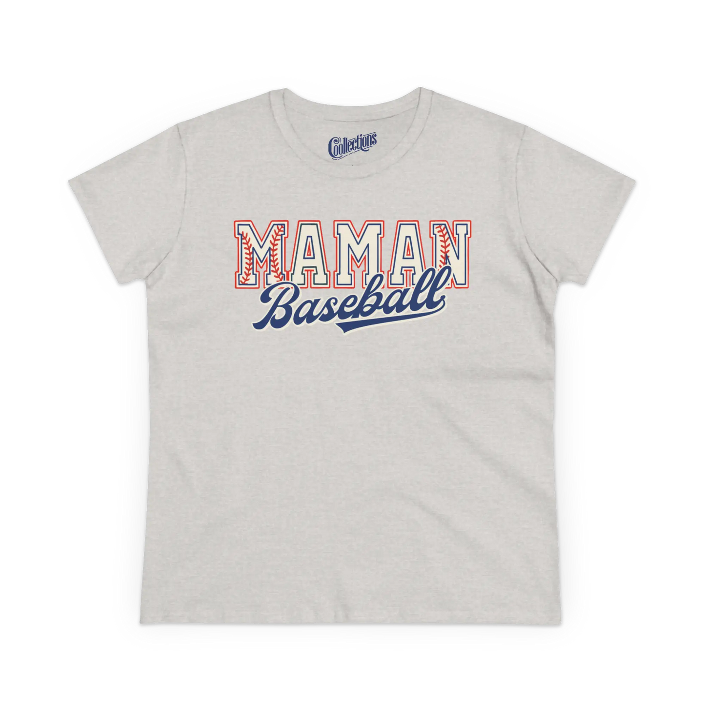 Famille et Cie - T-Shirt - T-shirt - Maman Baseball