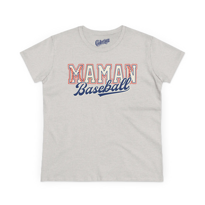 Famille et Cie - T-Shirt - T-shirt - Maman Baseball