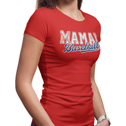 Famille et Cie - T-Shirt - T-shirt - Maman Baseball