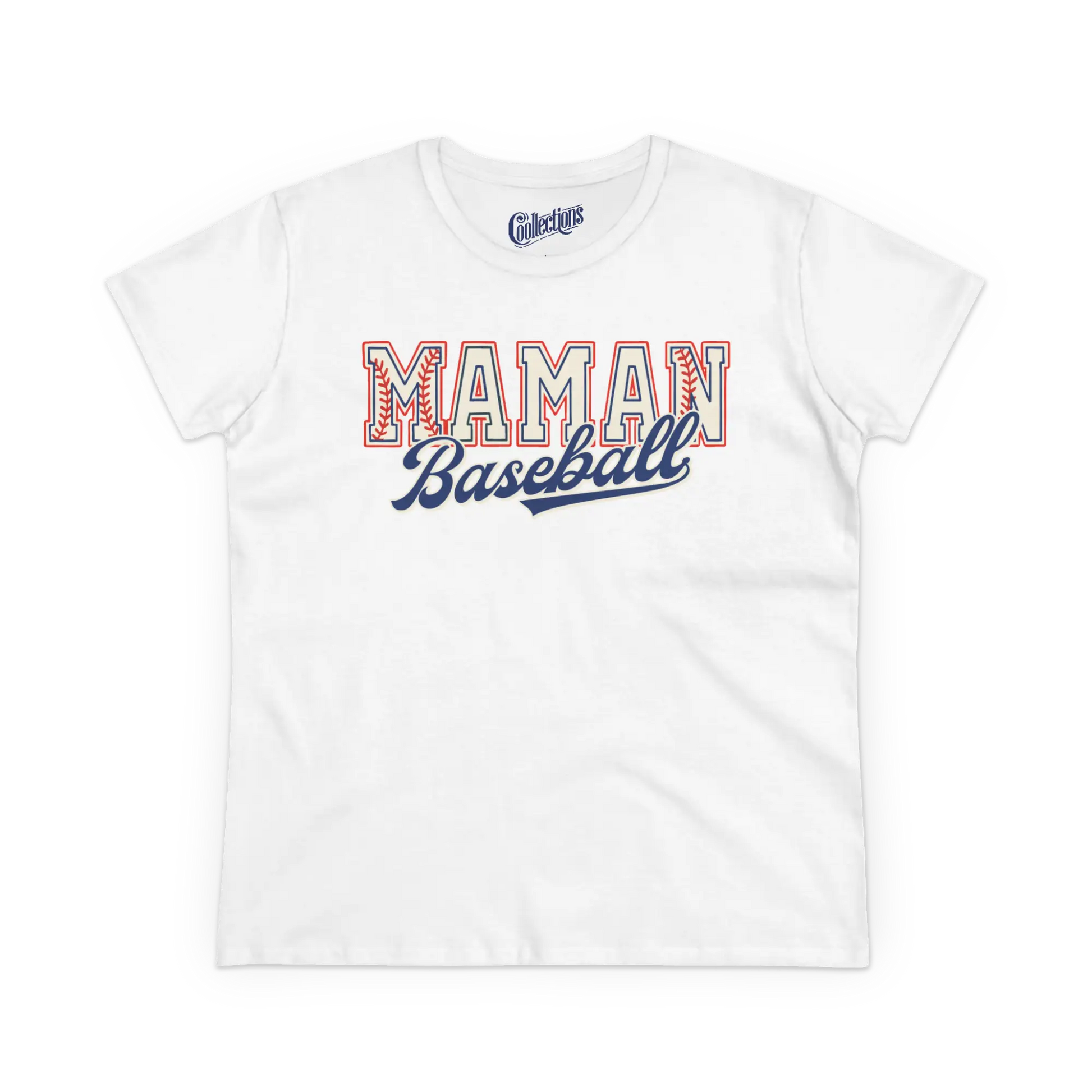 Famille et Cie - T-Shirt - T-shirt - Maman Baseball