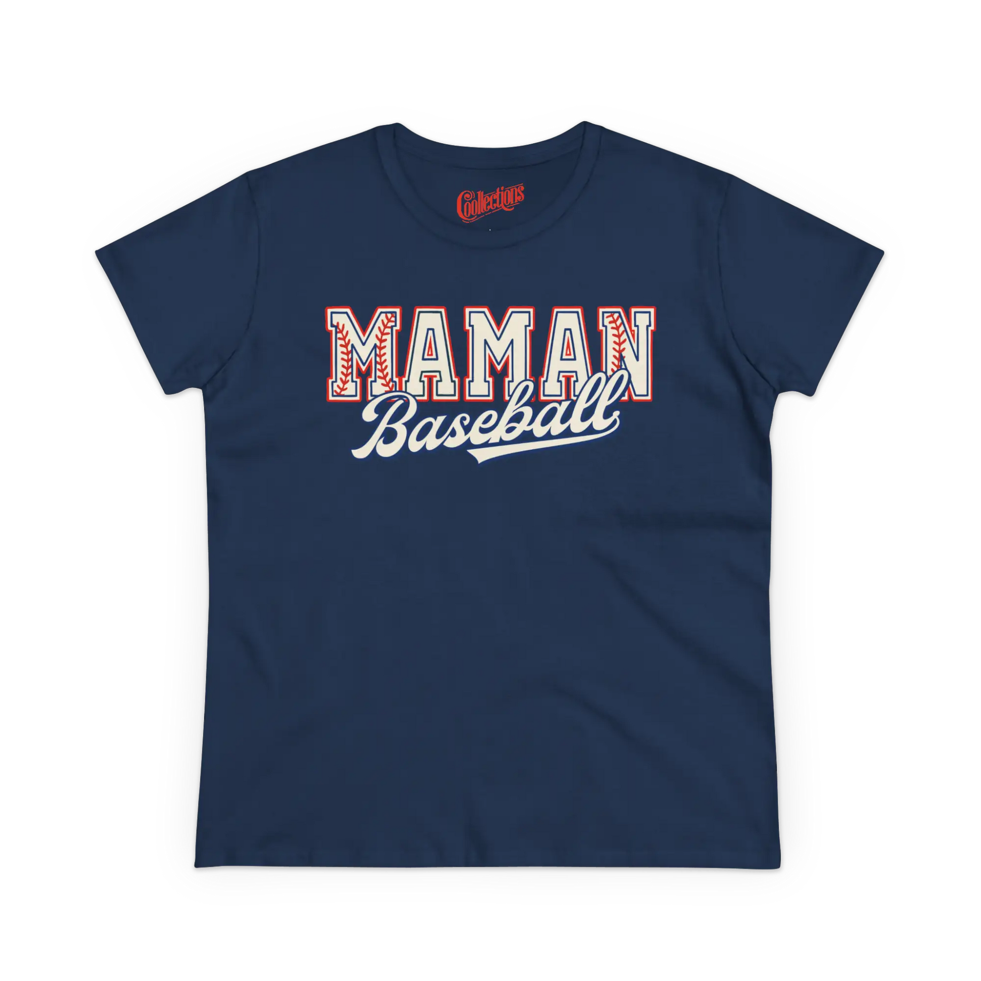Famille et Cie - T-Shirt - T-shirt - Maman Baseball