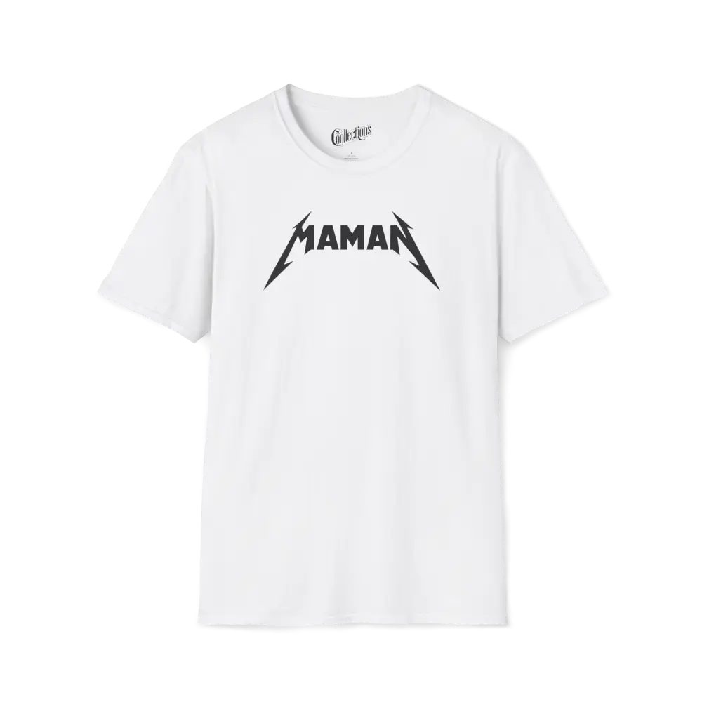 Famille et Cie - T-Shirt - T-shirt - Maman Rock Métal