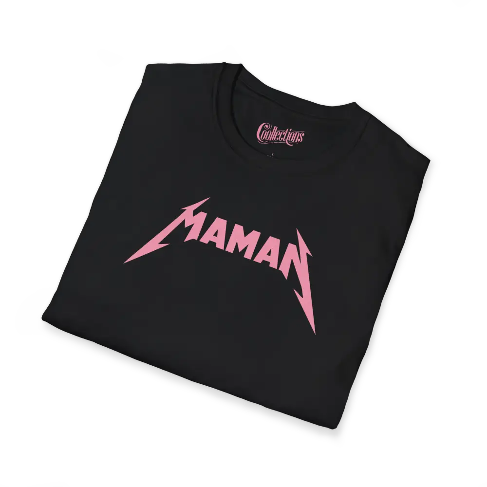 Famille et Cie - T-Shirt - T-shirt - Maman Rock Métal
