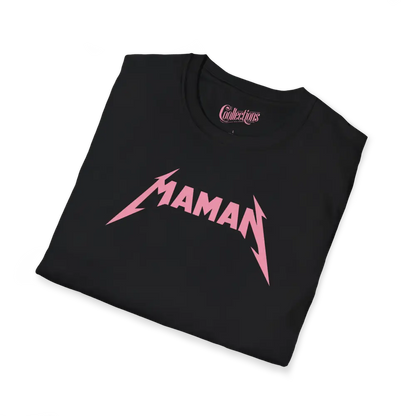 Famille et Cie - T-Shirt - T-shirt - Maman Rock Métal