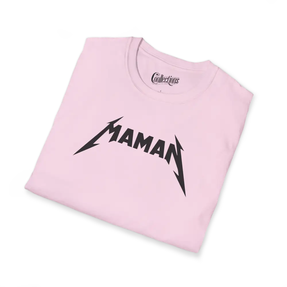 Famille et Cie - T-Shirt - T-shirt - Maman Rock Métal