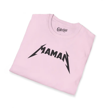 Famille et Cie - T-Shirt - T-shirt - Maman Rock Métal