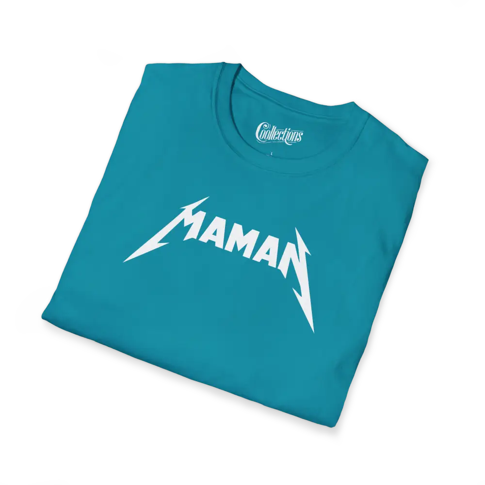 Famille et Cie - T-Shirt - T-shirt - Maman Rock Métal