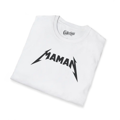 Famille et Cie - T-Shirt - T-shirt - Maman Rock Métal