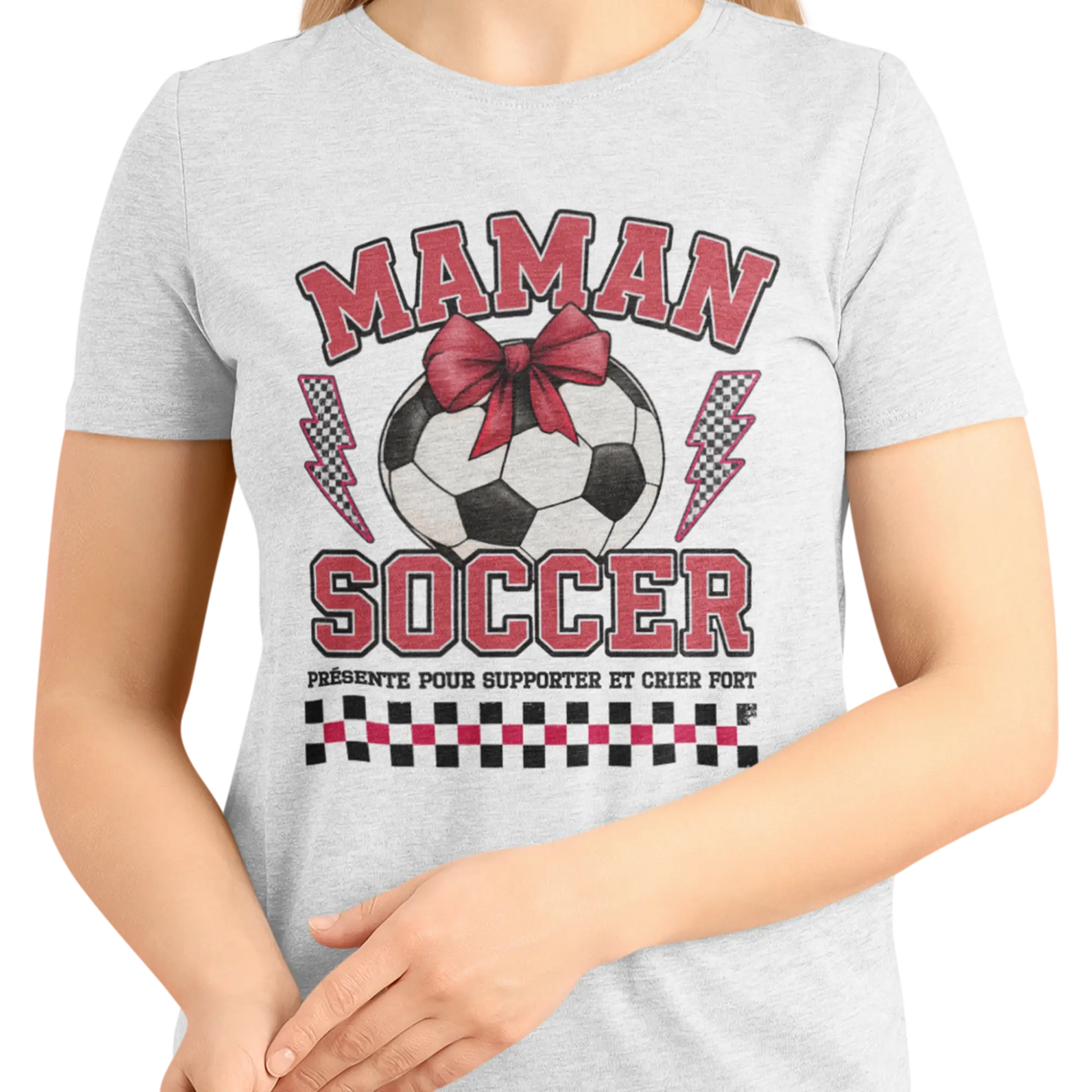 Famille et Cie - T-Shirt - T-shirt - Maman Soccer
