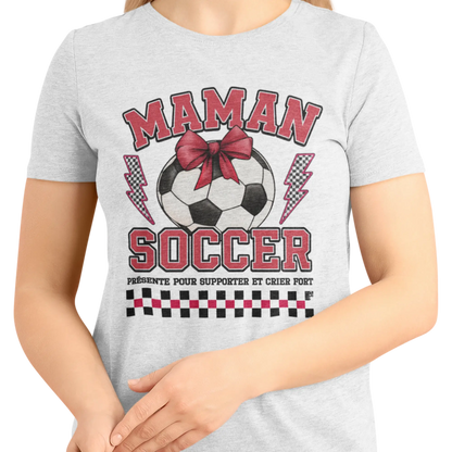 Famille et Cie - T-Shirt - T-shirt - Maman Soccer