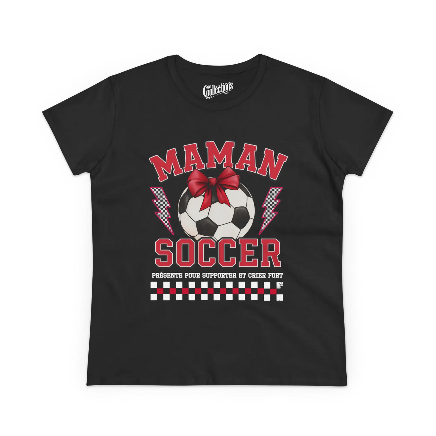 Famille et Cie - T-Shirt - T-shirt - Maman Soccer