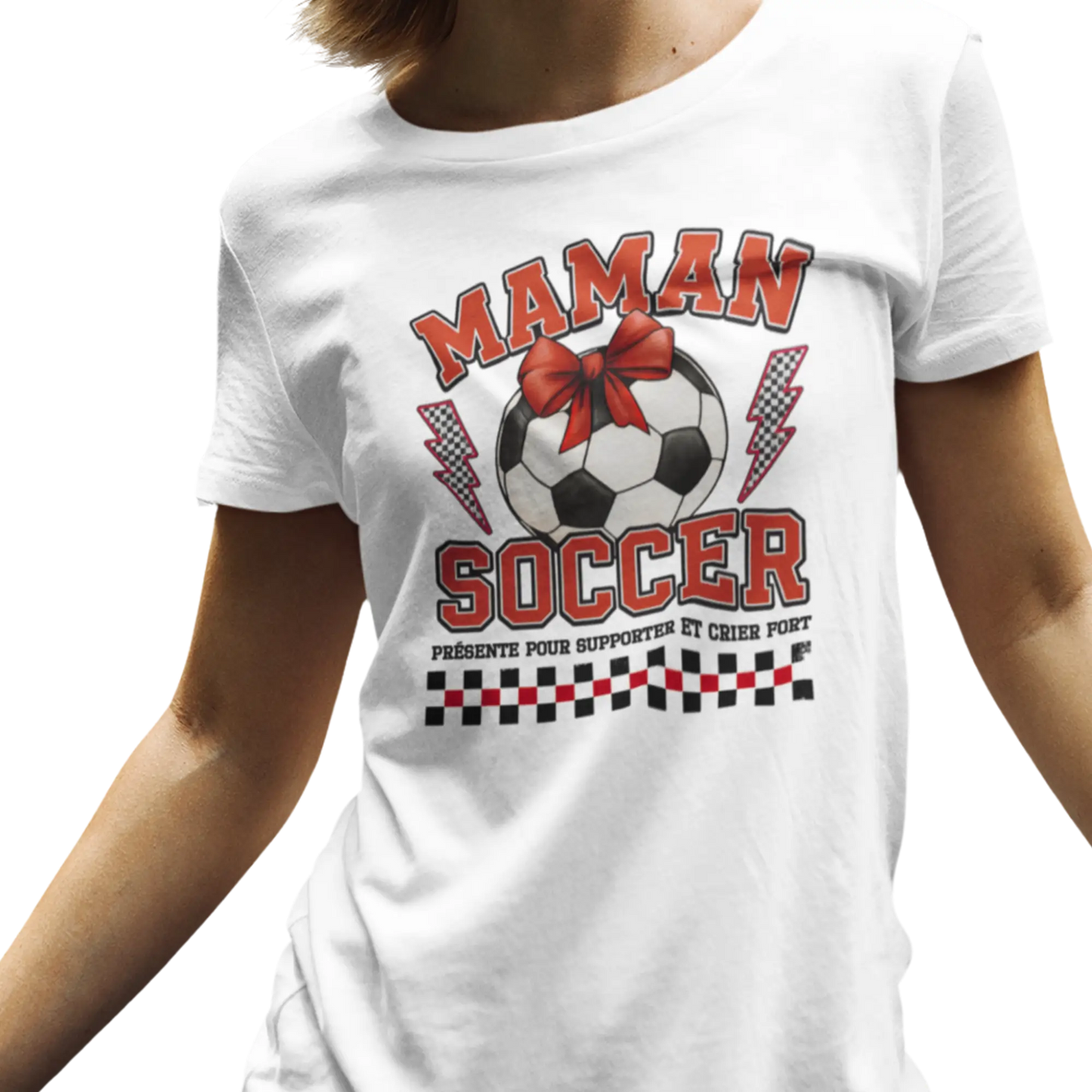 Famille et Cie - T-Shirt - T-shirt - Maman Soccer