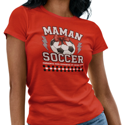 Famille et Cie - T-Shirt - T-shirt - Maman Soccer