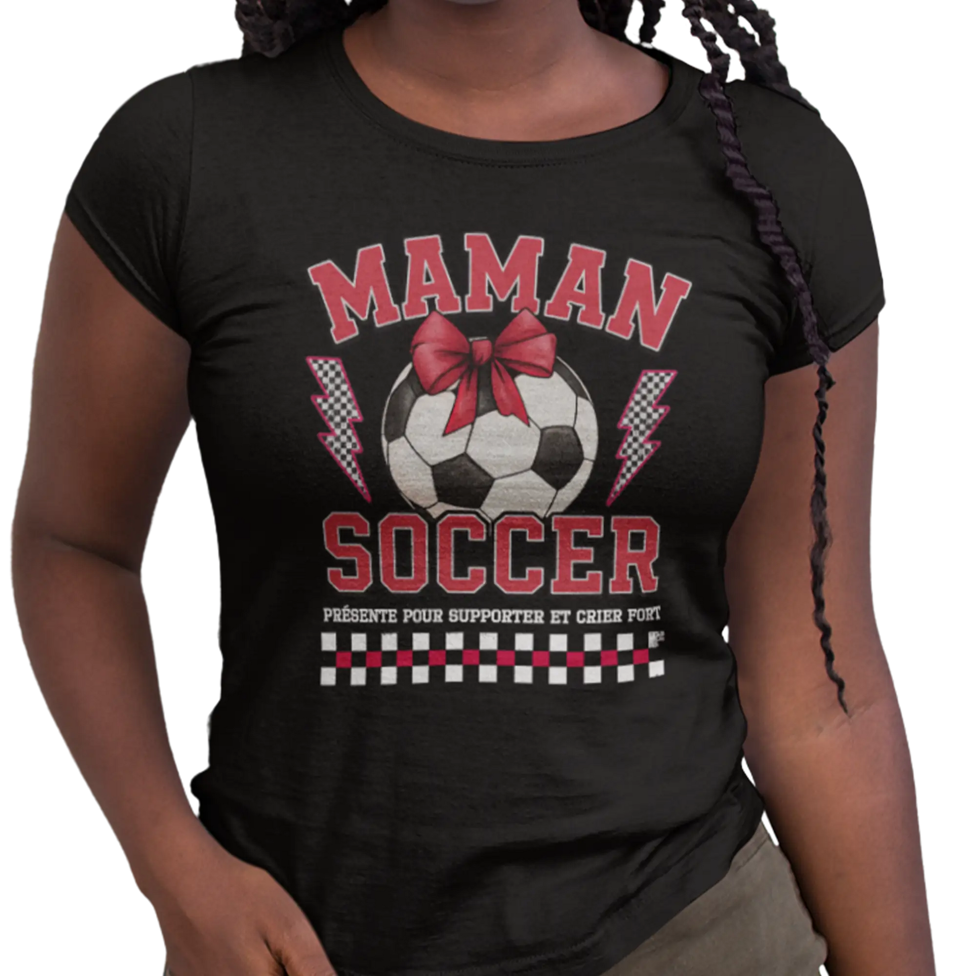 Famille et Cie - T-Shirt - T-shirt - Maman Soccer
