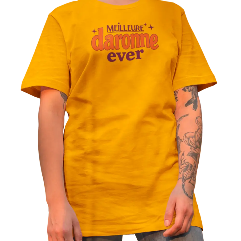 Famille et Cie - T-Shirt - T-shirt - Meilleure Daronne Ever