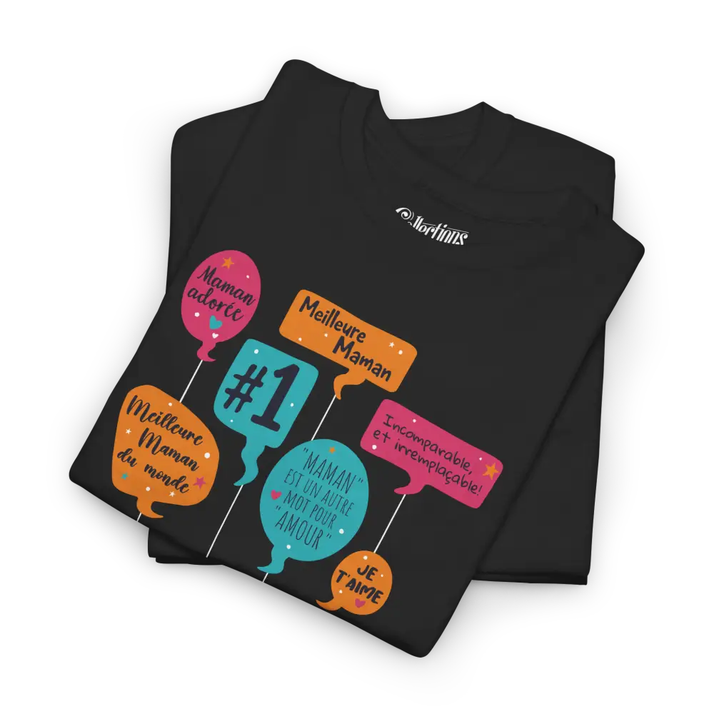 Famille et Cie - T-Shirt - T-shirt - Meilleure Maman Festif