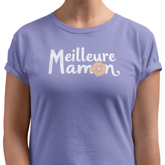 Famille et Cie - T-Shirt semi-ajusté - T-shirt - Meilleure Maman