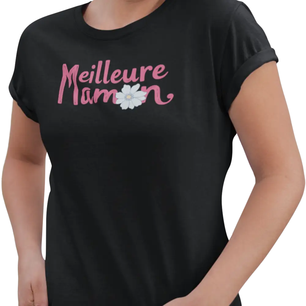 Famille et Cie - T-Shirt semi-ajusté - T-shirt - Meilleure Maman