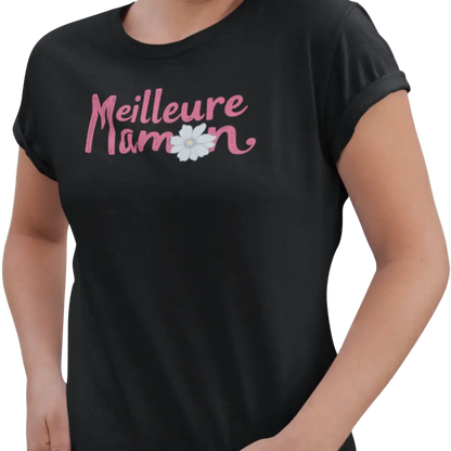 Famille et Cie - T-Shirt semi-ajusté - T-shirt - Meilleure Maman