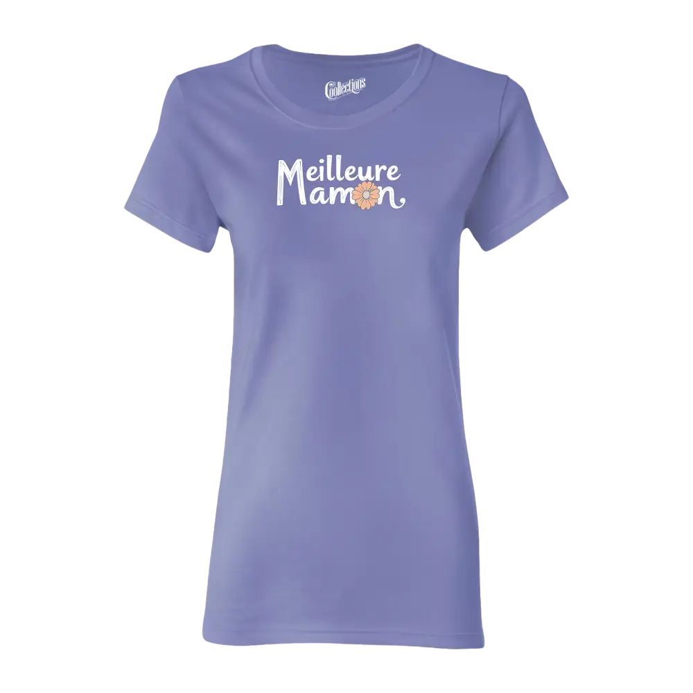 Famille et Cie - T-Shirt semi-ajusté - T-shirt - Meilleure Maman